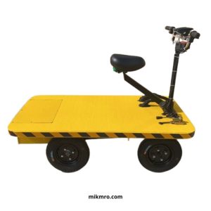 Xe điện chở hàng BQX211000 thiết kế đứng lái gọn gàng, tải trọng 1000kg, phù hợp vận chuyển hàng hóa trong kho bãi và nhà xưởng
