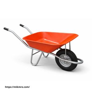 Xe rùa thùng sắt giá rẻ thiết kế chắc chắn, tải trọng tốt, phù hợp vận chuyển vật liệu xây dựng tại công trình.