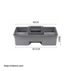 Khay nhựa đựng đồ đa năng VN382717 là giải pháp tối ưu giúp bạn sắp xếp và bảo quản các vật dụng một cách gọn gàng, khoa học. Với thiết kế chia ngăn hợp lý cùng tay xách tiện lợi, sản phẩm hỗ trợ người dùng dễ dàng di chuyển và sử dụng trong nhiều môi trường khác nhau như gia đình, công trình hay khách sạn. Sản phẩm không chỉ giúp tối ưu không gian mà còn nâng cao hiệu quả công việc nhờ thiết kế thông minh. Độ bền cao, dễ sử dụng và tính linh hoạt khiến đây là lựa chọn phù hợp cho cả nhu cầu cá nhân lẫn chuyên nghiệp.