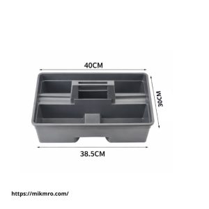 Khay nhựa đựng đồ đa năng VN382717 là giải pháp tối ưu giúp bạn sắp xếp và bảo quản các vật dụng một cách gọn gàng, khoa học. Với thiết kế chia ngăn hợp lý cùng tay xách tiện lợi, sản phẩm hỗ trợ người dùng dễ dàng di chuyển và sử dụng trong nhiều môi trường khác nhau như gia đình, công trình hay khách sạn. Sản phẩm không chỉ giúp tối ưu không gian mà còn nâng cao hiệu quả công việc nhờ thiết kế thông minh. Độ bền cao, dễ sử dụng và tính linh hoạt khiến đây là lựa chọn phù hợp cho cả nhu cầu cá nhân lẫn chuyên nghiệp.