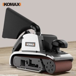 Máy chà nhám đai (hay còn gọi là máy chà nhám băng, máy chà nhám lu) - là thiết bị giúp hỗ trợ các công việc mài, làm phẳng, chà nhám và làm mịn bề mặt vật liệu. 